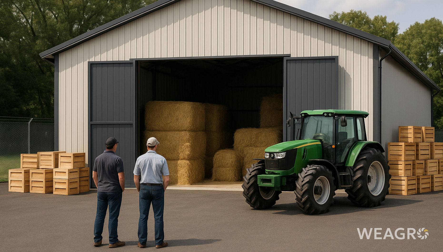 Απαιτήσεις αποθηκευτικών χώρων: αποθήκευση αγροτικών προϊόντων