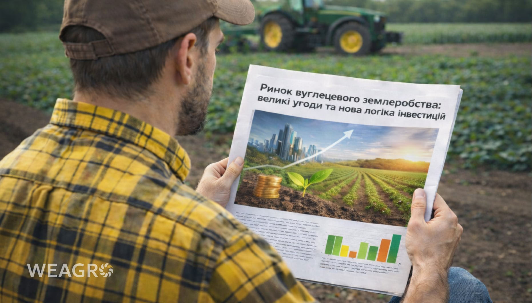 Ринок вуглецевого землеробства: великі угоди та нова логіка інвестицій