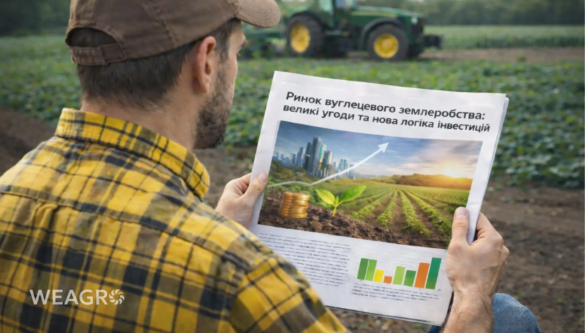 Ринок вуглецевого землеробства: великі угоди та нова логіка інвестицій